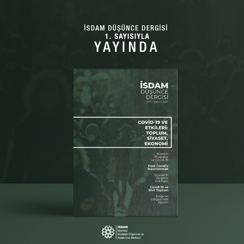 İSDAM Düşünce Dergisi Yayında