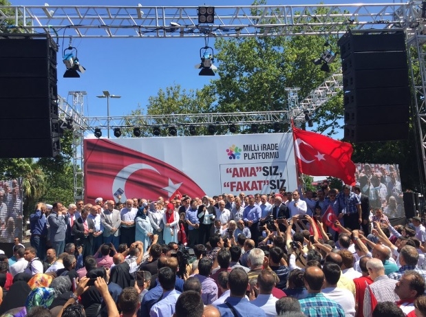 Milli İrade Platformu Basın Açıklaması